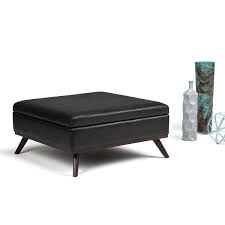 Enjoy free shipping on most stuff, even big stuff. Wyndenhall Ethan 48 Inch Wide Mid Century Modern Rectangle Table Ottoman On Sale Overstock 30766925