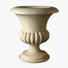 urn planter in cast stone planters