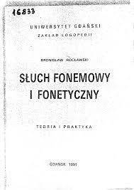 Sluch fonemowy i fonetyczny Roclawski - Pobierz pdf z Docer.pl
