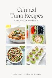 canned tuna recipes primavera kichen