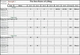 Bodybuilding Meal Planner Excel Template Spreadsheet Lovely Workout