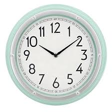 Westclox Mint Green 12 Round Wall Clock