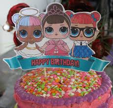 Especially they await to cut a beautiful birthday teal and pink drip lol doll cake. Easy Lol Surprise Doll Birthday Cake Superbowl Recap Burnt Apple