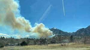 Photos: NCAR Fire burns in Boulder ...