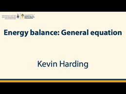 Energy Balance General Equation