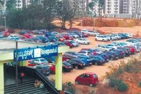vehicles at baiyappanahalli parking