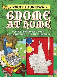 garden gnome to paint instruction book