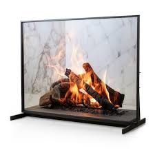 Premium Ai Image Fireplace Screen