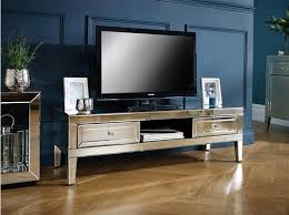 Accommodates most flat screen tvs up to 80in and up to 155 lbs. Mason And Bailey Girona Tv Stand Mirrored For Up To 50 Inch Tvs