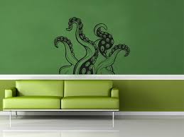 Instead of bold colors, create visual interest through layers of this living room, designed by emilie munroe of studio munroe, features both symmetry and balance. Vinyl Adhesive Home Art Octopus Arms Wall Decal 15 X 20 Kids Bedroom Living Room Removable Wall Tentacles Squid Kraken Marine Animal Decor Design Decoration Sticker Black Walmart Com Walmart Com