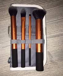 hand cut hair design makeup brush set