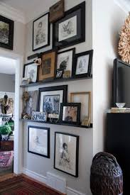 Photo Gallery Wall On Ledges