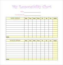 Sample Chore Chart For 10 Year Old Cnbam