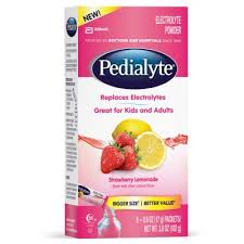 Pedialyte Powderpk Strawberry Lemonade Large Hydrating