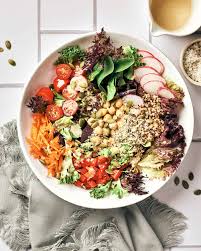 pea quinoa salad vegan and oil