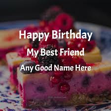 happy birthday cake message to my best