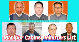 manipur cabinet minister list 2023 pdf