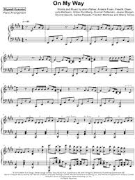 Music can teach you many lessons, like, stand up for your rights and all the good reasons. Riyandi Kusuma On My Way Sheet Music Piano Solo In E Major Download Print Sku Mn0195969