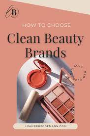how to choose clean makeup brands