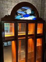 Stain Glass Display Cabinet Cabinets