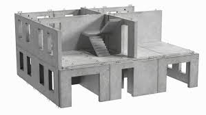fertigteilhaus aus betonplatten 3d