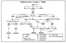 Noah To 12 Patriarchs Genealogy Bible Family Tree