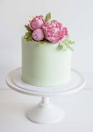 Pin By Sarah Jane S Colors On Green Pink Floral Cake Green  gambar png