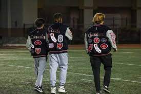 all about letterman jackets a staple