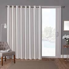 Single Patio Door Curtain