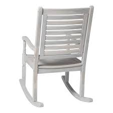 acacia wood outdoor rocking chair