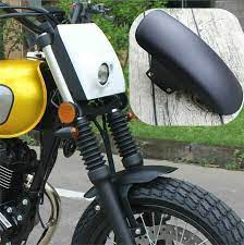 universal black motorcycle modified