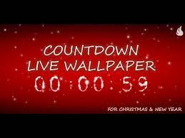 countdown live wallpaper you
