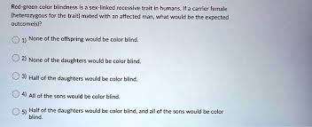 linked recessive trait in humans