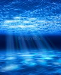 light beams underwater light beams