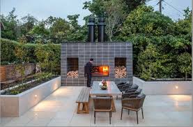 Outdoor Fireplace Design And Build