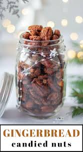 gingerbread cand nuts diy christmas