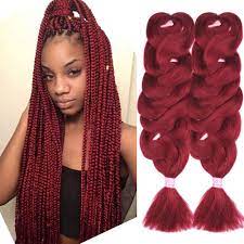 99 ($7.87/ounce) 5% coupon applied at checkout. Amazon Com Christmas Gifts 2 Pack Jumbo Braiding Hair Burgundy Color Xpression Braiding Fiber Hair Extensions African Jumbo Braids For Twist Corchet 165g Pcs 84inch Burgundy J Beauty
