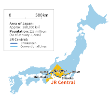 The practical guide by japan. Operating Area Central Japan Railway Company