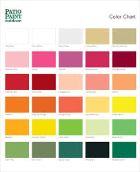 Color Chart 7 Examples Format Pdf