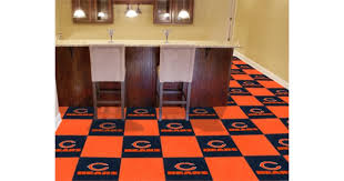 nfl nfl chicago bears carpet tiles