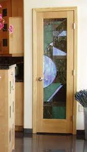 Cool Stained Glass Pantry Door Glass