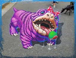 Street Chalk Artist Chris Carlson Art