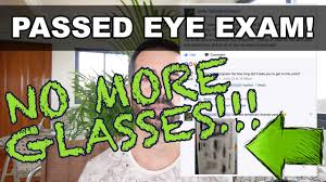 Fixed Eyesight Dmv Vision Test Passed No More Glasses Not Bates Method Endmyopia