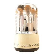 brush holder spinning make up brushes