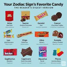 halloween zodiac sign candy