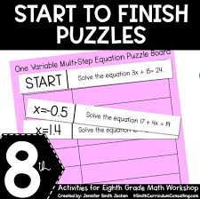 Puzzles Self Checking Math Station