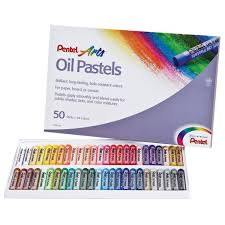Pentel Arts Oil Pastels 50 Color Set Walmart Com