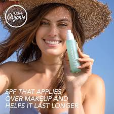coola organic makeup setting spray with