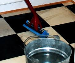 how to clean vinyl floors easily