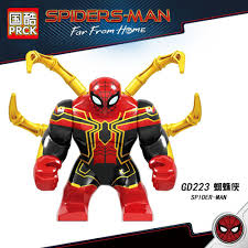 If you have your own one, just send us the image and we will show. Lego Iron Spider Man Minifigure Cheap Toys Kids Toys